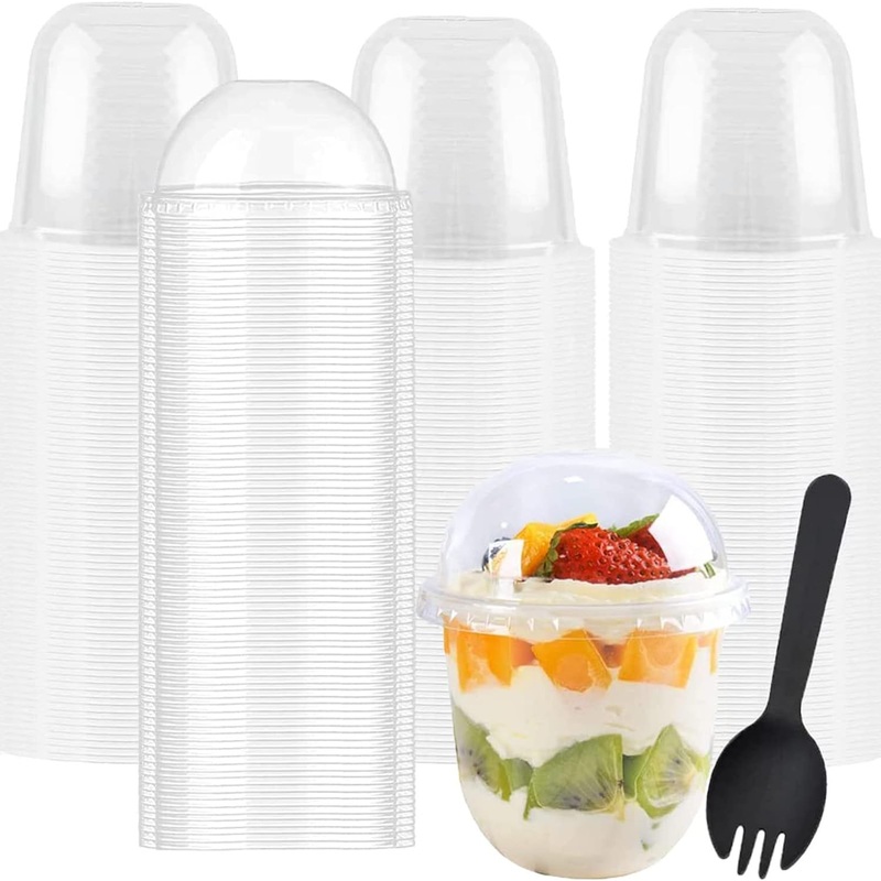 U Shape Disposable Crystal Diamond Plastic Bubble Tea Cups Pet Logo Custom Milk Tea Pineapple Plastic Cups – U Shape Disposable Cups and Crystal Diamond Plastic Cups price