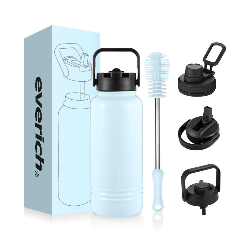 18/8 Stainless Steel Insulated Water Bottle with Dual-Use Lid for Sports – Double Wall Stainless Steel and Vacuum Insulated Tumbler price