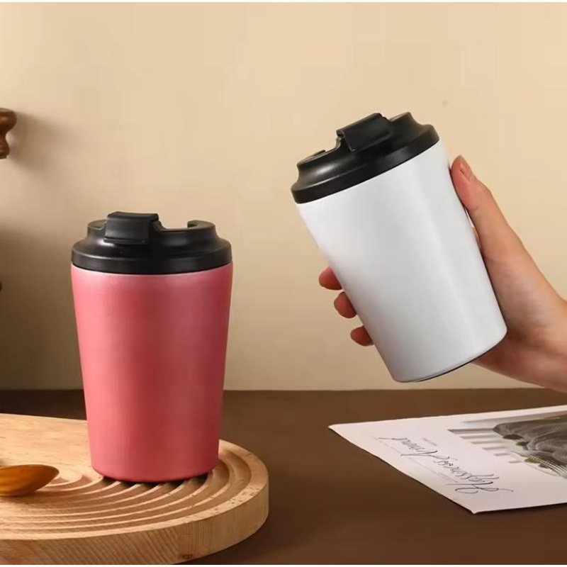 360ml Portable Steel Coffee Tumbler Double Wall Insulated Tumbler Hot Cold Cup – Portable Tumbler and Portable Cup price