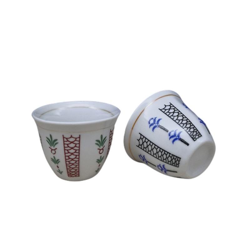 China Cheapest Wholesale Tea Cup Cawa Cup Arabic Cup Tea Cup Cawa Cup New Bone China – Cawa Cup and Arabic Cup price