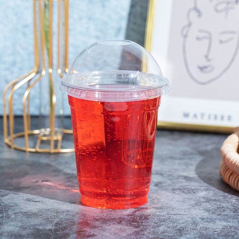 Clear Smoothies Cup10oz 12oz 14oz 16oz 20oz 24oz Logo Custom Printed – Plastic Cup and Disposable Cup price