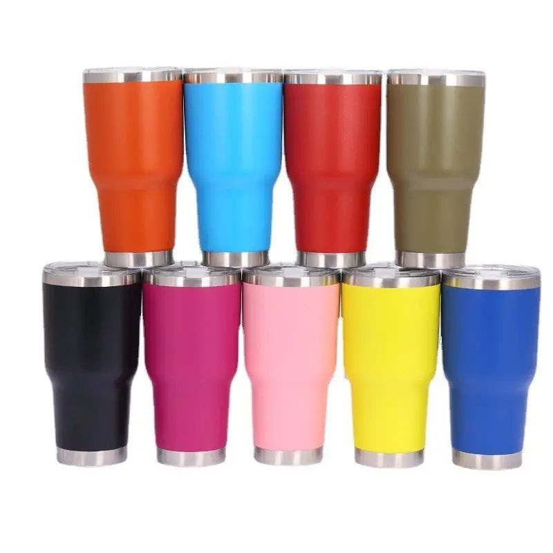 Custom Color Vacuum Stainless Metal Travel Mug 40oz with Lids and Straw – Drinkware and Promotional Drinkware price