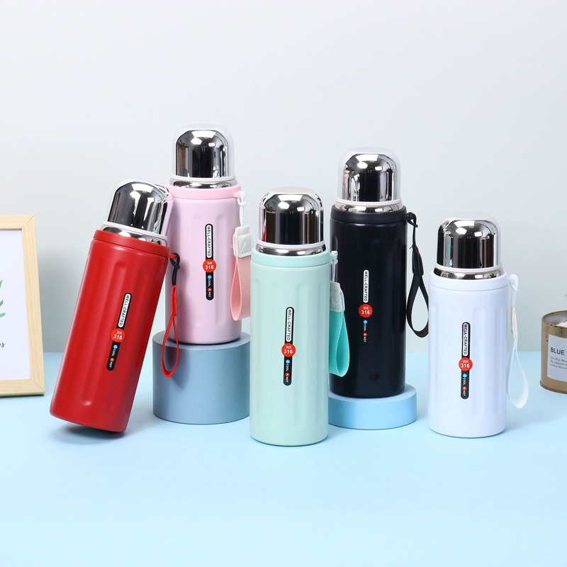 Hot Sale Insulated Stainless Steel Vintage Thermo Cup Outdoor Portable Tea Separation Water Bottle Travel Tumbler Vacuum Flask with Lid – Vacuum Flask and Thermos Flask price