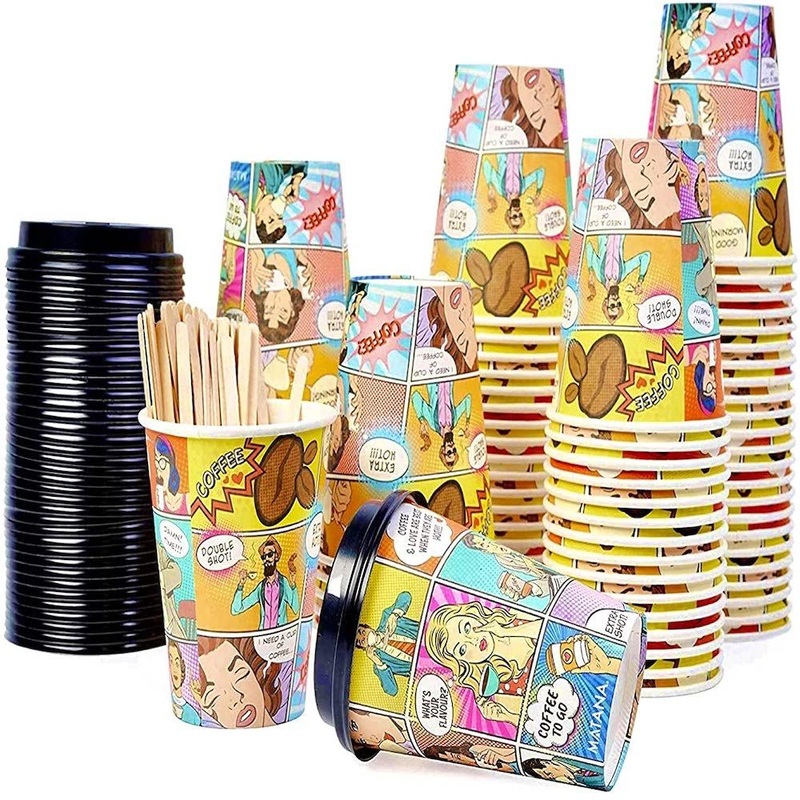 Paper Coffee Cup Hot Cold Drink Single Wall Paper Cup – Paper Cup and Coffee Cup price