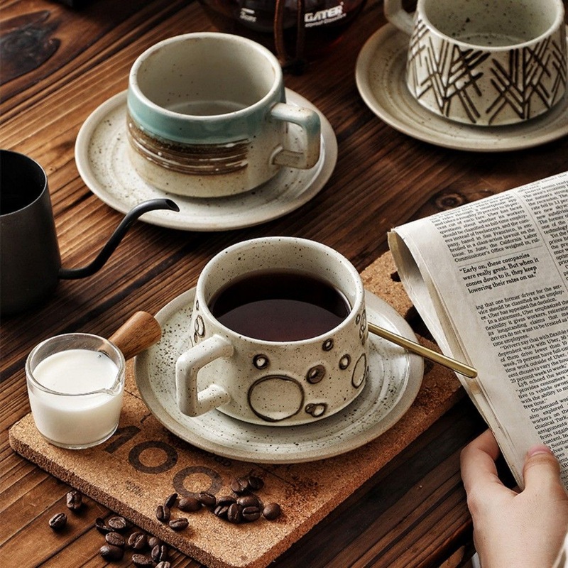 Simple Ceramic Cup Coffee Cup Mug Gift Drinking Cup – Ceramic Mug and Mugs Ceramic price