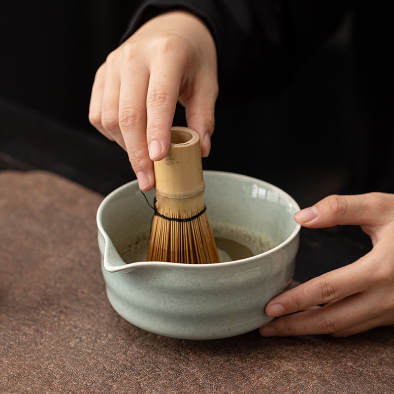 Stoneware Japanese Style Large Ceramics. Tea Whisk Standing Matcha Bowl Accessories. Hyakon-Ri Tea Whisk Set – Japanese Style Whisk Set and Large Ceramics Whisk Set price