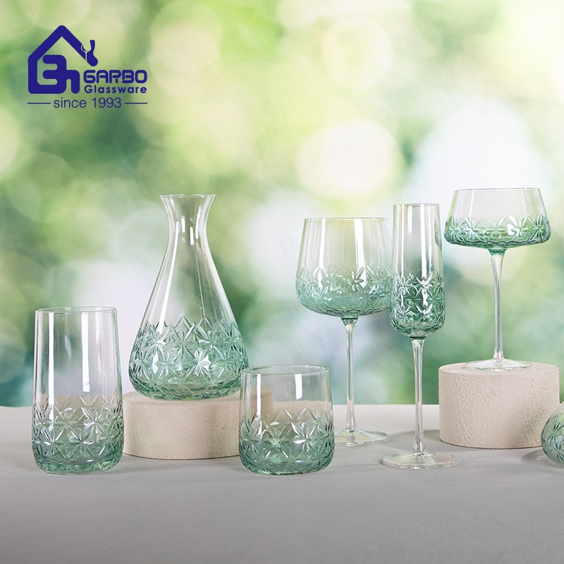 Wholesale 715ml 25oz Handmade High White Glass Cup for Wine and Juice – Wholesale Glass Cup and Handmade Glass Cup price