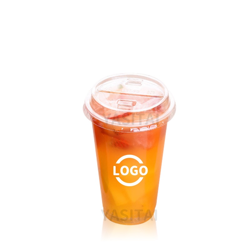 Wholesale Disposable Printing Take Away Pet Packaging Cup Cold Drink Ice Cream Bubble Coffee Boba Plastic Cup – Plastic Cups for Juice and Plastic Cups for Beer price