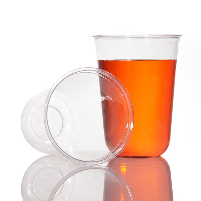 Wide Mouth 380ml Disposable U Shape Plastic Cup – Pet Cup and Plastic Cup price