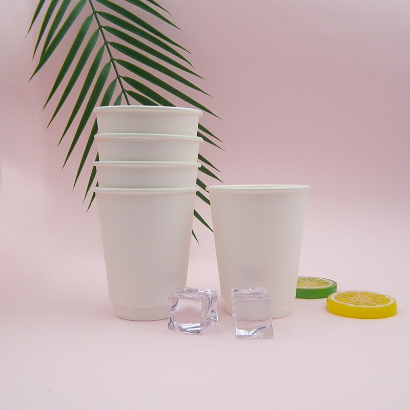 Wm1015 PE Coated 10oz Wholesale Printing Double Wall Disposable White Paper Cups Customized Hot Coffee Paper Cup – Paper Cup and Hot Cup price