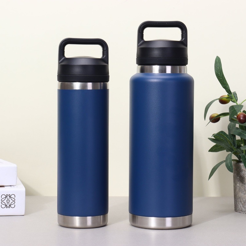 36oz Powder Coated Double Wall Stainless Steel Vacuum Insulated Large Capacity Tumbler Bottle with Handle Lid Water Bottle – Large Capacity Water Bottle and Bottle with Handle price