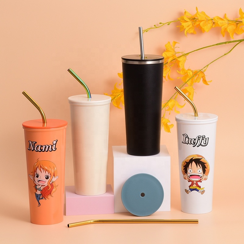 700ml Drink Design Unbreakable Reusable Promotional Wine Sippy Cup with Extra Lid and Straw – Cup with Extra Lid and Wine Sippy Cup price