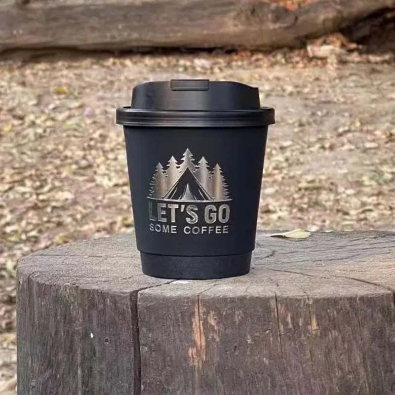 Coffee Mug 4oz Excellent Insulation Double Wall Espresso Kraft Paper Cups – Double Wall Cup and Drink Paper Cup price