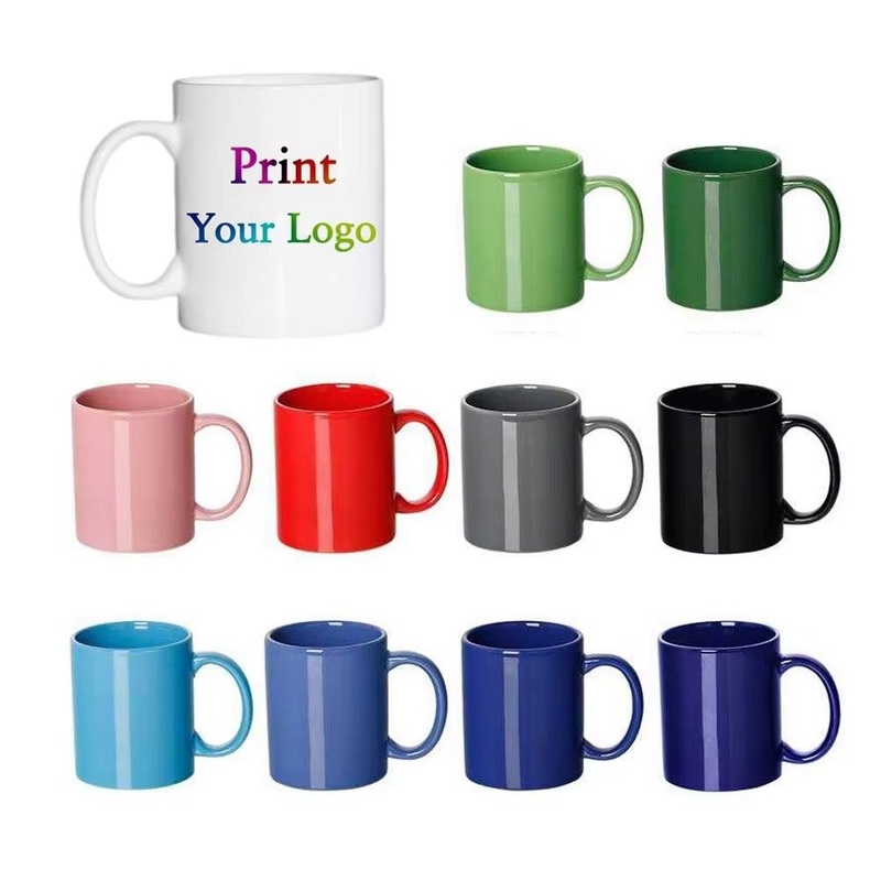 Creative Sublimation Custom Logo Sublimation Ceramic Cup Tea Coffee Printed Mugs – Personalized Gift and Custom Ceramic Mug price