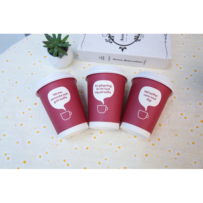 Custom Logo Espresso Coffee Cup Design 8oz 12oz 16oz Disposable Paper Cups with Lids for Hot Drinks – Cup and Cups price
