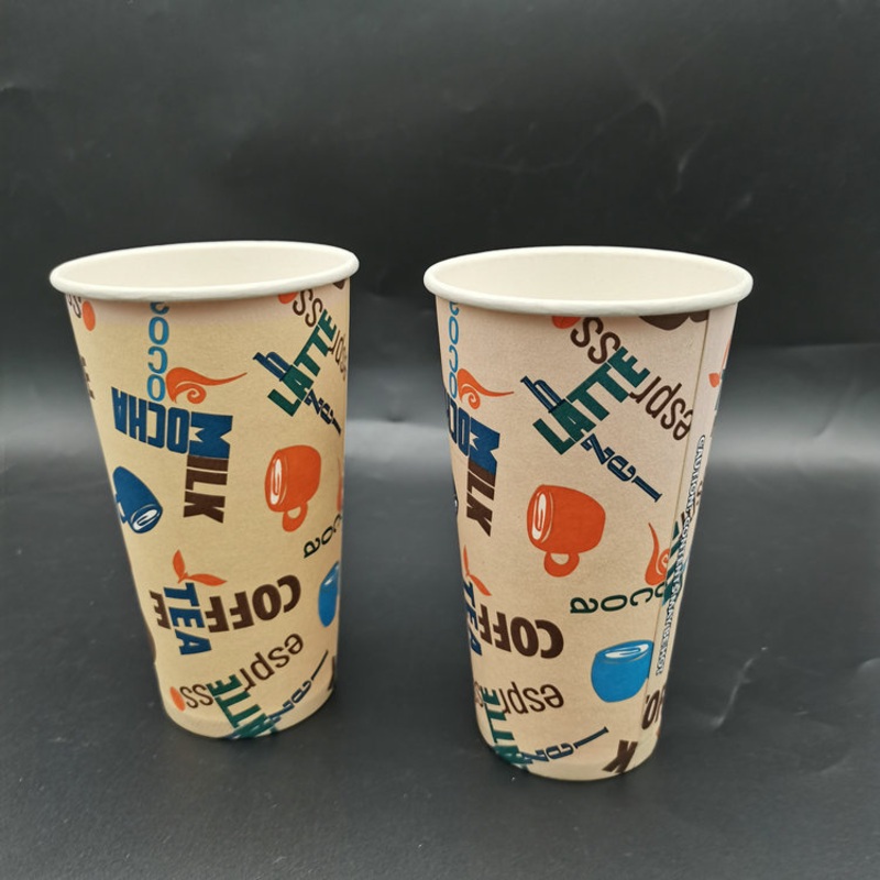 Paper Coffee Cup, 20oz Hot Drink Paper Cup, Tea Papercup – Hot Coffee Drinking Cup and Ripple Wall Paper Cups price