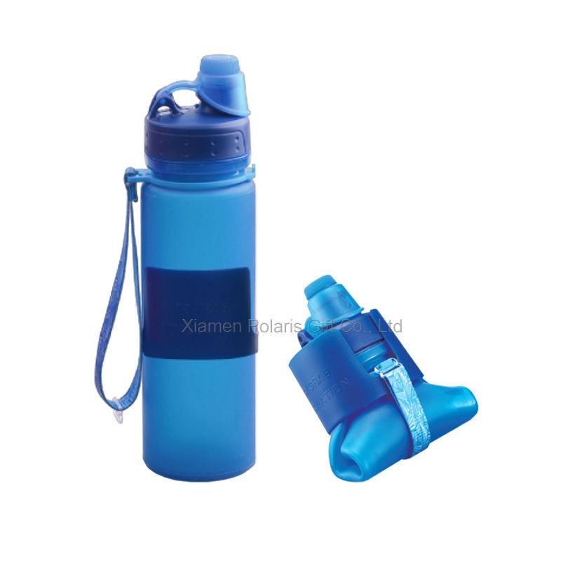 Plastic Blue Corporate Travel portable Drinking Water Bottle – Water Bottle and Folding Water Bottle price