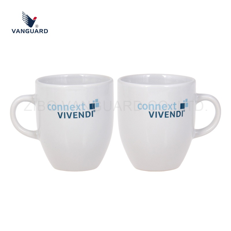 Vanguard Ceramics Customized Logo Ceramic Coffee Mug Small White Premium Coffee Mug for Hot Chocolate – Premium Coffee Mug and Ceramic Coffee Mug price
