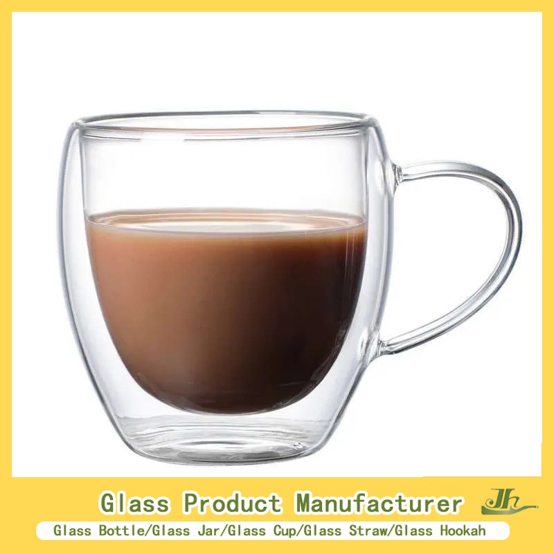 100ml 150ml 250ml 350ml 450ml Double Wall Glass Drinking Cup, Clear Borosilicate Glass Cup for Coffee, Tea, Milk and Beverage – China Glass Cup Manufacturer and Double Wall Glass Mug price
