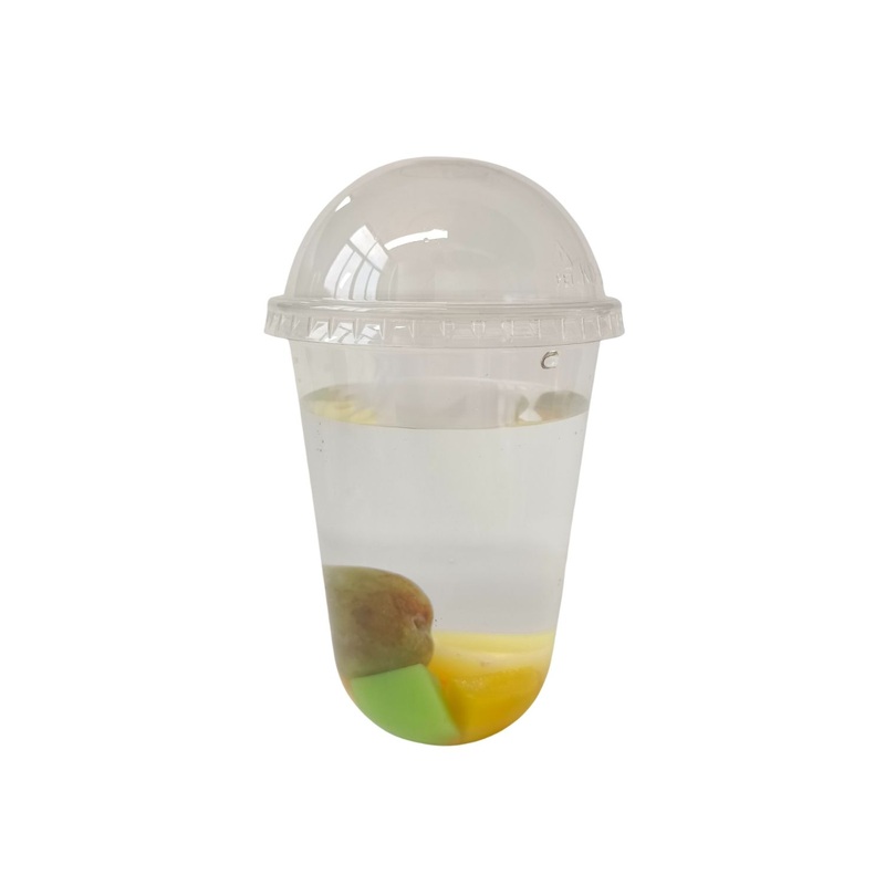 16oz Pet Plastic Cup with Lid Custom Logo Printed Pet U Cup – Plastic Cup and Disposable Cup price