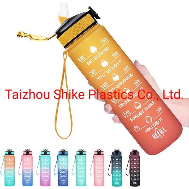 1L Tritan Material Motivational Water Bottle BPA-Free Plastic Leak-Proof Water Bottles Outdoor Camp Water Bottle – Tritan Water Bottle and Water Bottle price