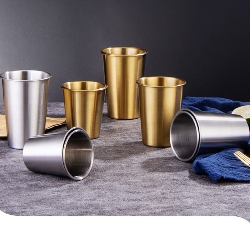 200-700ml Stainless Steel Beer Cup Drinking Mug for Camping Party Coffee Whisky – Cup and Stainless Steel Cup price