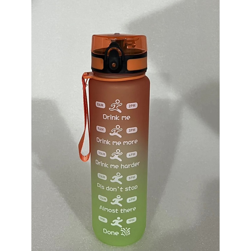 32oz 1L Large Capacity BPA Free Fitness Gym Sport Motivational Water Bottle – 32oz Water Bottle and Plastic Water Bottle price