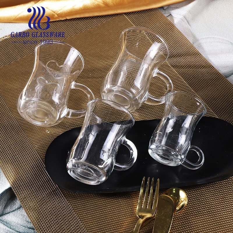 5oz Glass Mug for Tea and Coffee for Sale – Glass Tea Cup and Glass Mug price