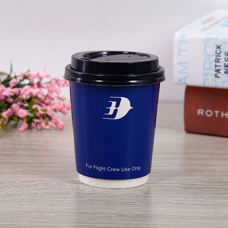 Airline Inflight Make Kraft Customized Paper Tea Cup with Logo – Customized Paper Cup with Logo and Kraft Paper Cup price