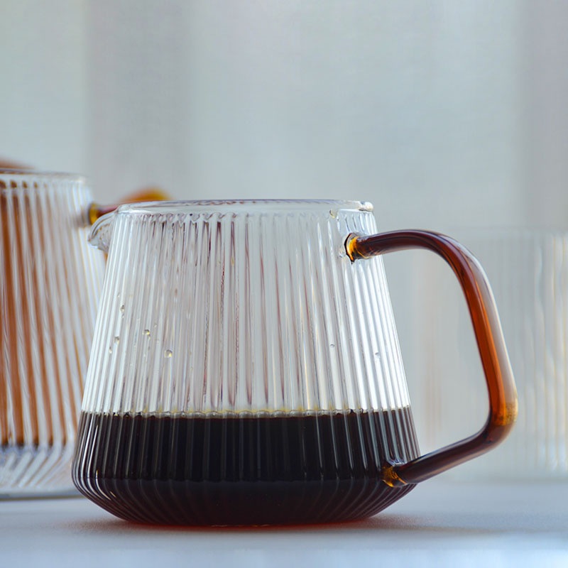 Carafe Coffee Maker Heat Resistant Glass Pour Over Glass Borosilicate Glass Coffee Server 400ml Coffee & Tea Sets – Coffee Server and Cold Brew Coffee Maker price