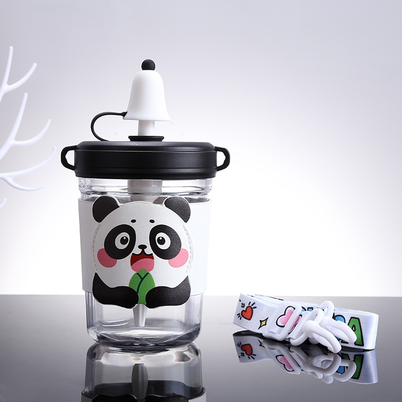 Children Cartoon Plastic Mixing Cup Doll Straw Cup – Vacuum Flask and Vacuum Cup price