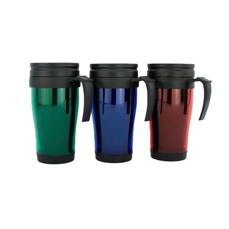 Custom Outdoor Portable 450ml Mug with Lid Insulated Coffee Cup Stainless Steel Sports Water Bottle Drinkware Tumblers Car Drinking Mugs with Handle – Bottle and Thermos Bottle price