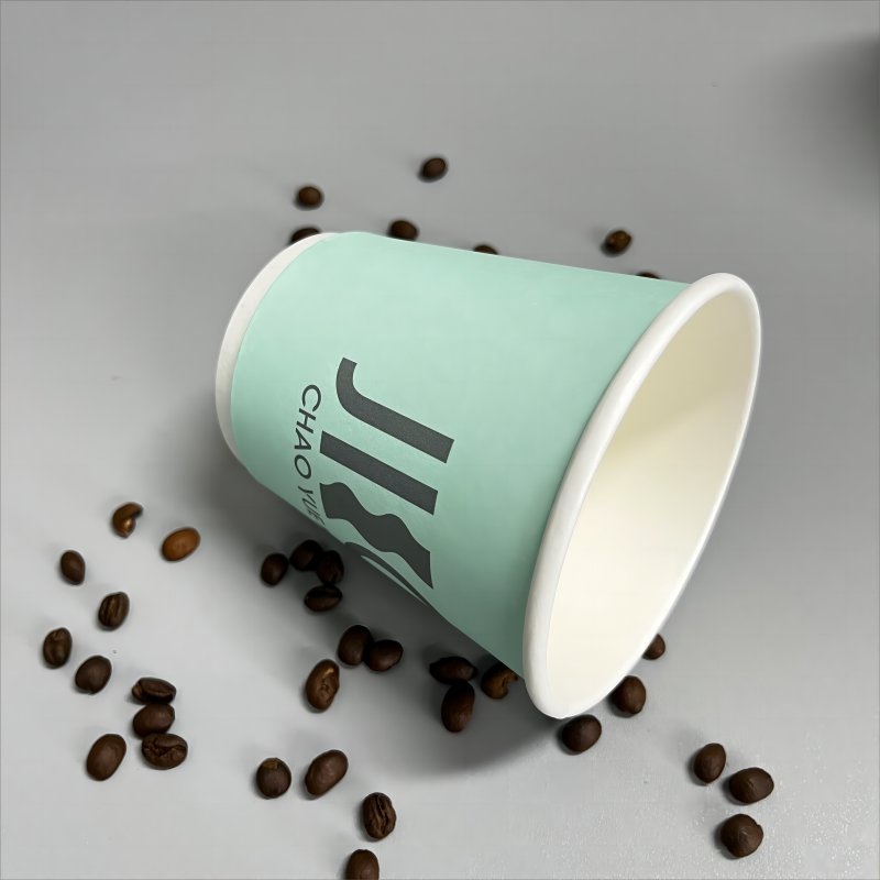 Factory Custom Disposable Paper Cup with Lids Double Wall Cups for Hot Drinks – Double Wall Paper Cup and Hot Coffee Paper Cup price