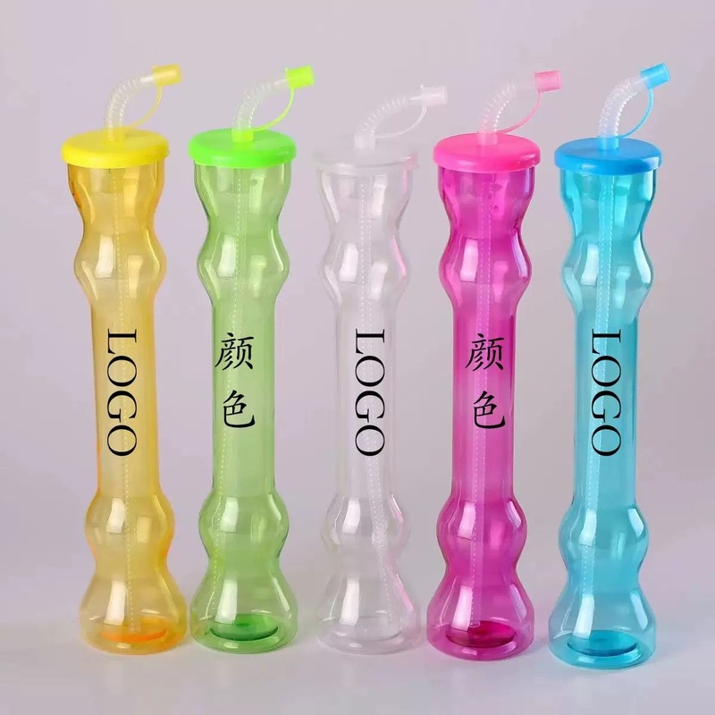 Factory Price Creative Yarda PARA Cerveza Party Souvenir Cup Plastic Slushy Yard Cup for Daiquiri Bar – Party Cup and Plastic Clear Cups price