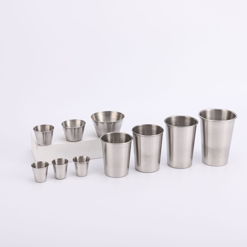 Stainless Steel Shot Glasses Shot Cup Bar Accessories Unbreakable 18/8 Stainless Steel Premium Shot Glass – Stainless Steel Wine Cup and Durable Bar Mug price