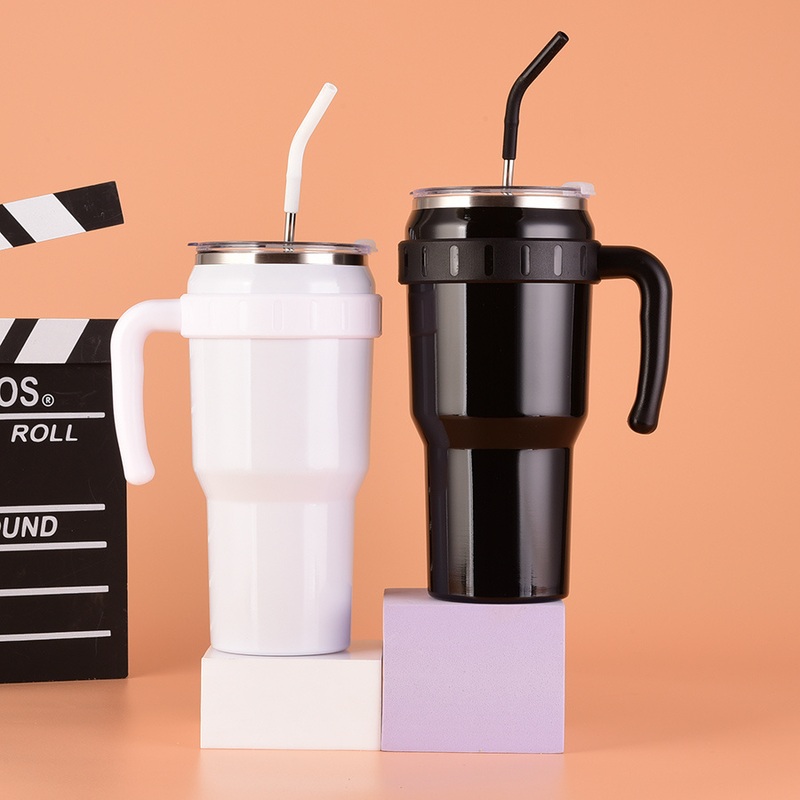 Termos 304 Food Grade Double Wall Insulated Travel Mug Factory Price Tumbler with Ergonomic Handle – 40oz Tumbler and Insulated Travel Mug price