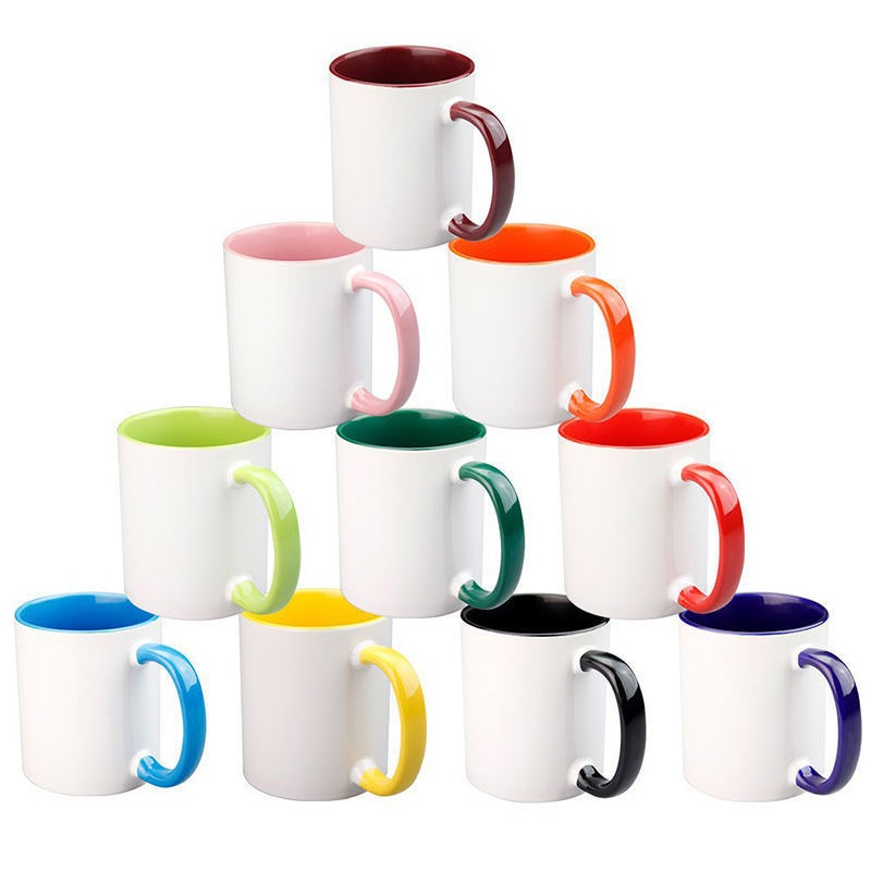 Wholesale AAA Ceramic Mug 11oz White Black Red Sublimation Mug Dimensions Custom Cup for Sublimation – Sublimation Mug and Sublimation Glass Mug price