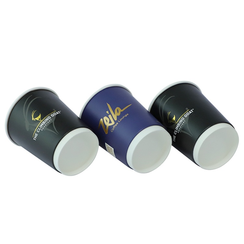 12oz Double Wall Paper Cup with Gold Foil Stamping Logo – 12oz Paper Cup and Double Wall Paper Cups price