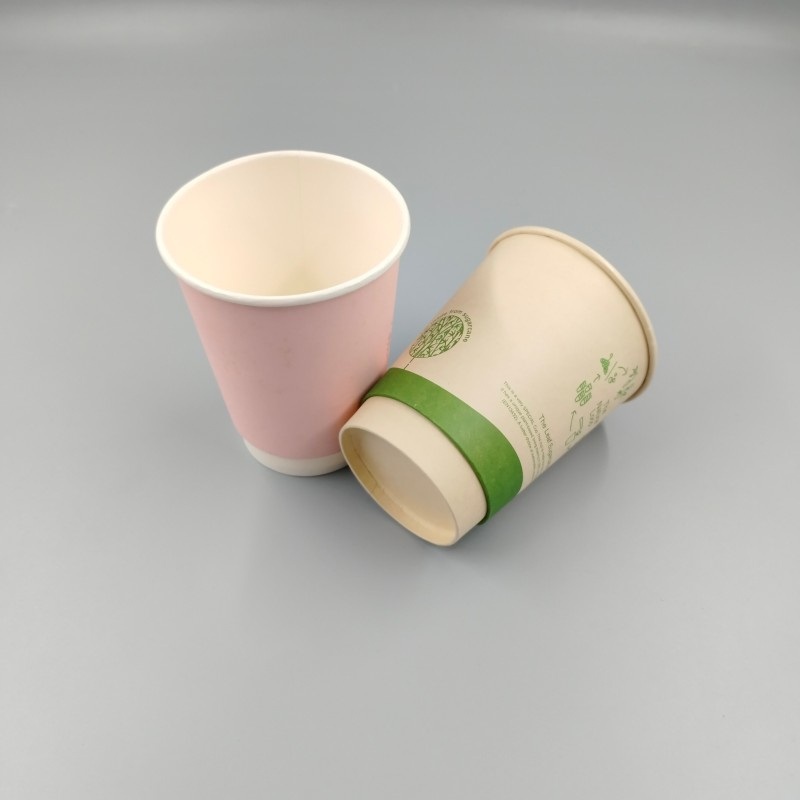 4/6/8/10/12/16/20oz Disposable Double Wall Custom Printing Paper Coffee Beverage Cup with Lid – Paper Cup and Coffee Paper Cup price