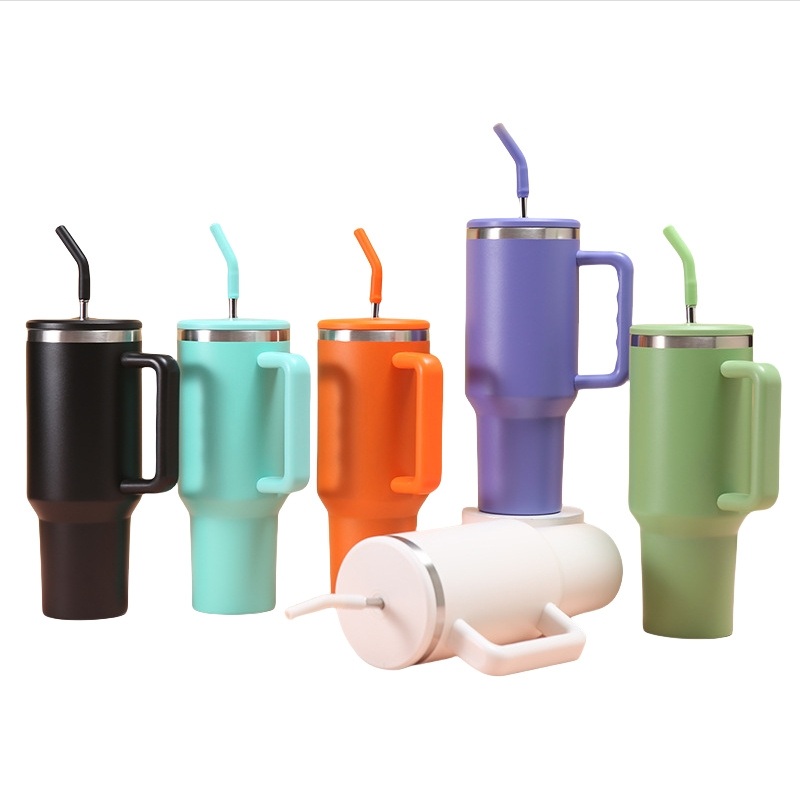 40oz Large Capacity Insulated Reusable Sublimation Water Cup with Lid Handle Straw – Cup and 40oz Cup price