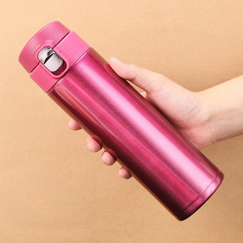 Bouncing Cup 304 Stainless Steel Straight Body Cup Car Insulated Cup – Vacuum Flask and Vacuum Cup price