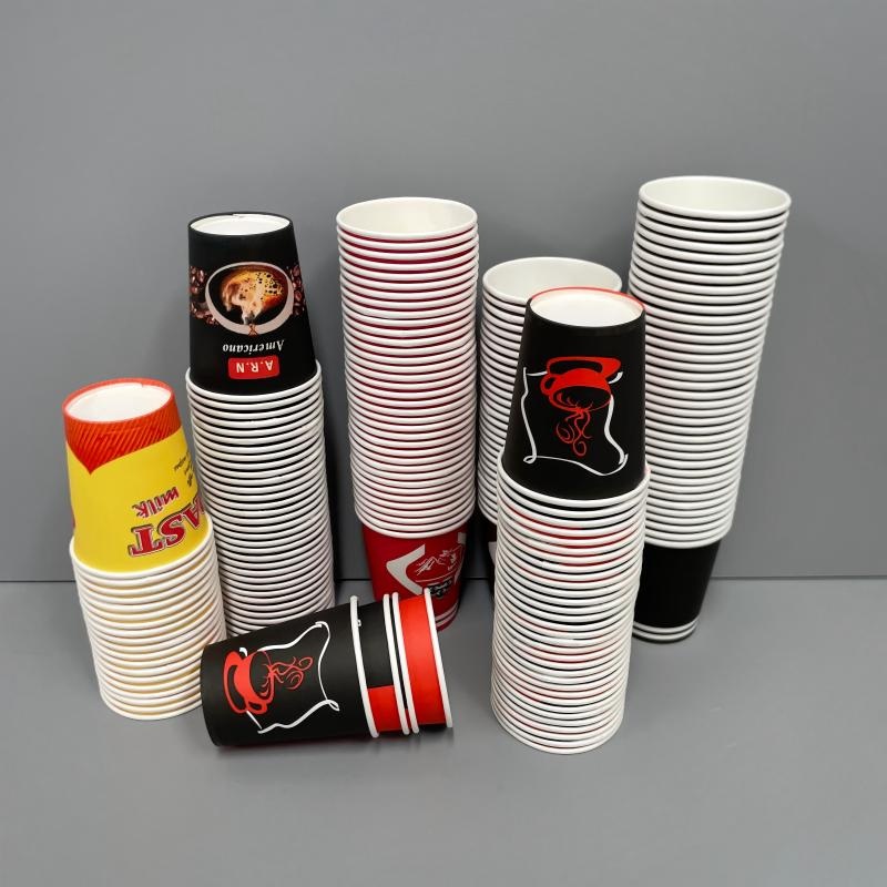 Custom High Quality Disposable Paper Cup Single Wall Paper Coffee Cup Disposable Cups 4oz 5oz 6oz 7oz 8oz 9oz 10oz 12oz 16oz – Disposable Paper Cup and Single Wall Paper Coffee Cup price