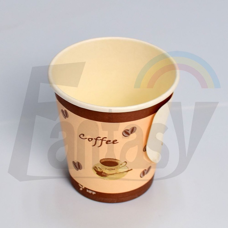 Drinks Supermarket Coffee Product Disposable Customized Modern Handle Paper Cup – Paper Cup and Paper Handle Cup price