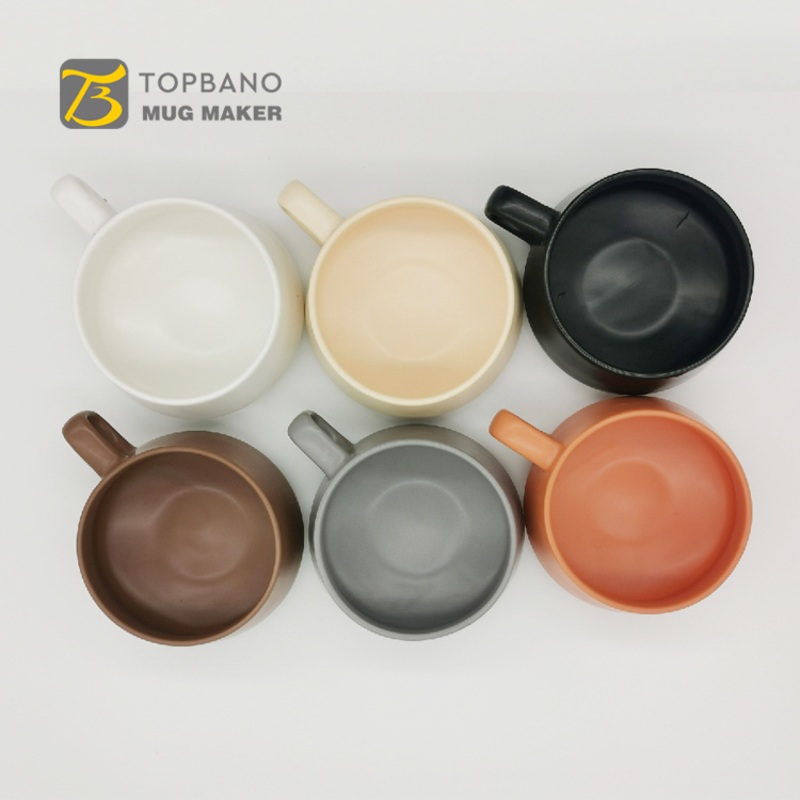 Fine Porcelain Coffee Smooth Glaze Mug Cup Ceramic Cappuccino Mugs with Handle – Ceramic Mug and Custom Mug price