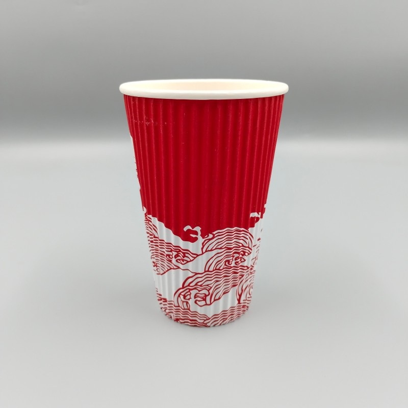 Hot Drinks Eco Designed Paper Coffee Cup Disposable Corrugated Paper Cup – Corrugated Paper Cup and Paper Coffee Cup price