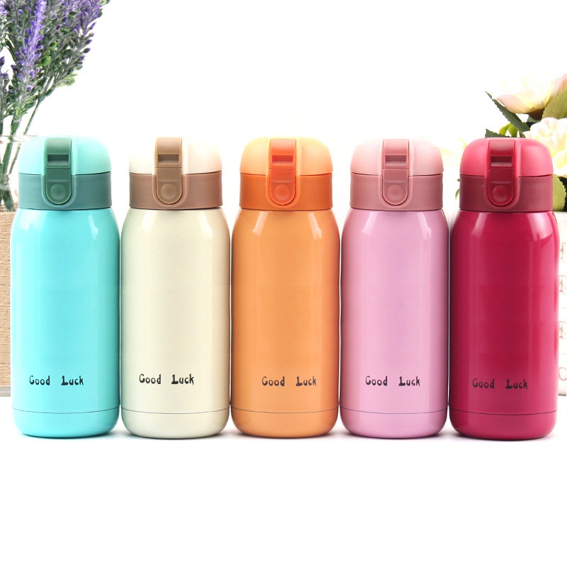 Mini Thermos 200ml 350ml Portable Mini Water Bottle Stainless Steel Customized Logo – Cup and Bottle price
