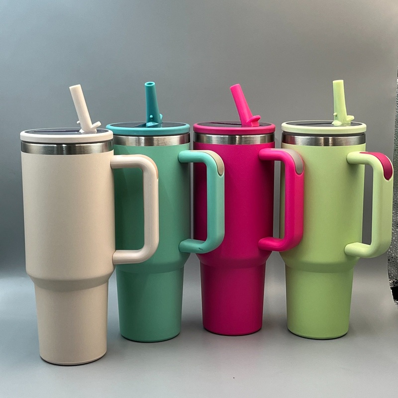 New Product 2024 Custom Stanleies Cup 40oz with Handle Insulated Termos Tumbler Travel Mugs with Straw and Lid for Gifts – 100% Leak Proof Tumbler and 40oz Tumbler price