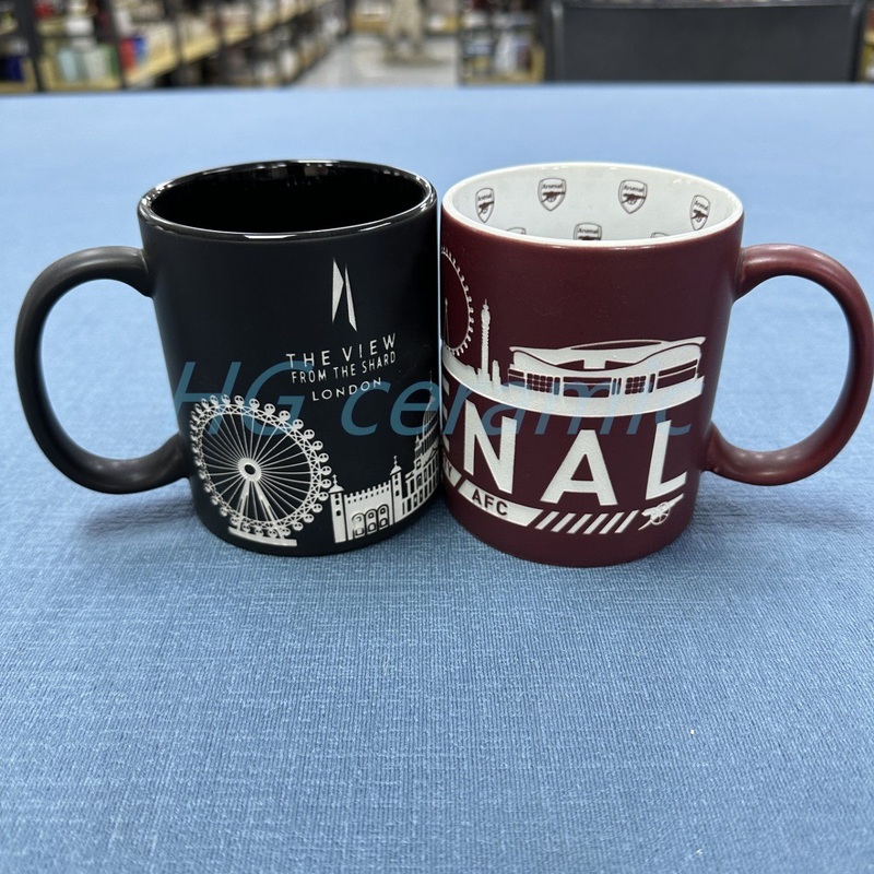 Sandlblast Mug, Full Sandblast, Custom Logo – 13oz Ceramic Mug and Matt Ceramic Mug price