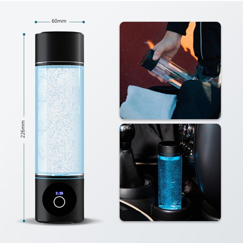 Screen Display Spe/Pem 8000ppb High Concentration Hydrogen Water Generator Bottle – Bottle and Sport Water Bottle price