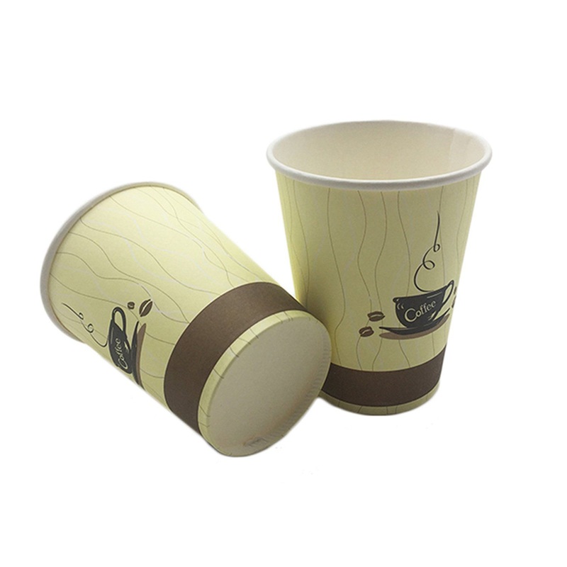 Take Away 8oz 16oz Disposable Single Wall Hot Drinking Coffee Paper Cup – Coffee Cup and Disposable Cup price